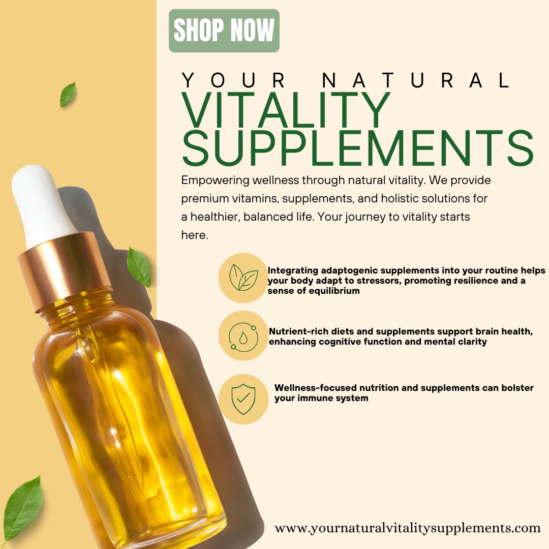 Spring is here! Visit yournaturalvitalitysupplements.com for your supplements and wellness needs!

#naturalsupplements #supplements #supplementsthatwork  #health  #healthy #wellness #healthyliving #vitamins  #nutrition #bestsupplements  #protein #herbalsupplements #healthsupplements
