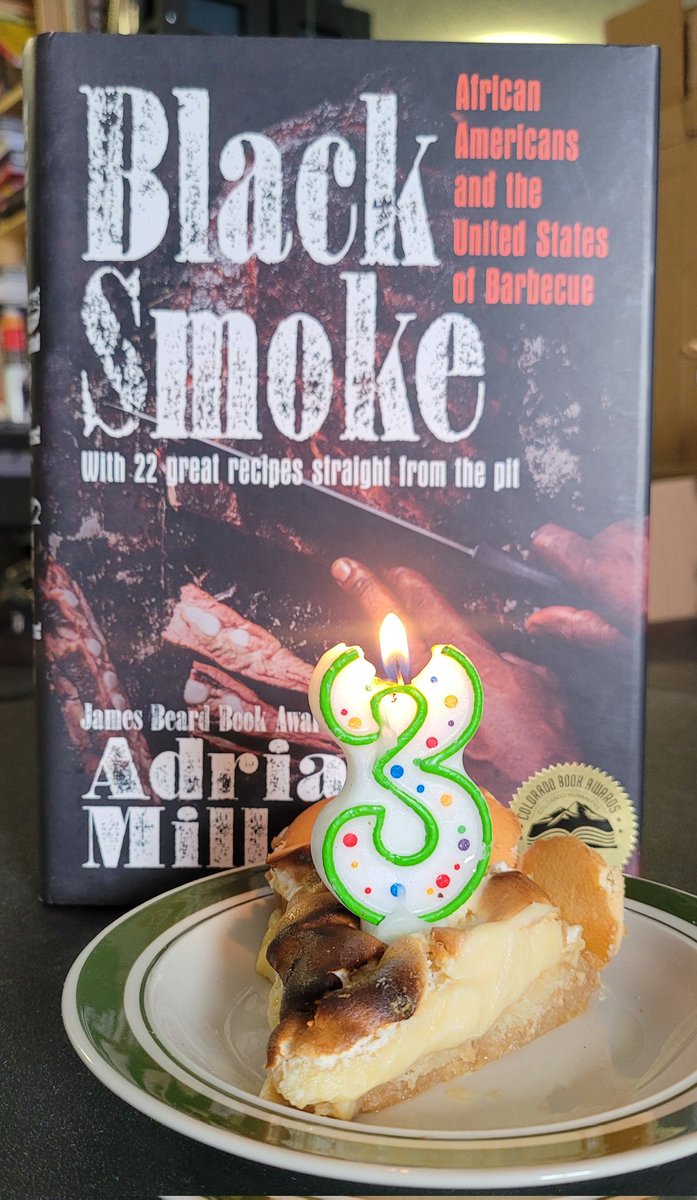 Happy birthday, #blacksmokebook! It's sooo amazing that you're still in hardcover on your third birthday! Thanks again <a href="/uncpress/">uncpress</a> for believing in this book, and thanks to ALL OF YOU for your support.