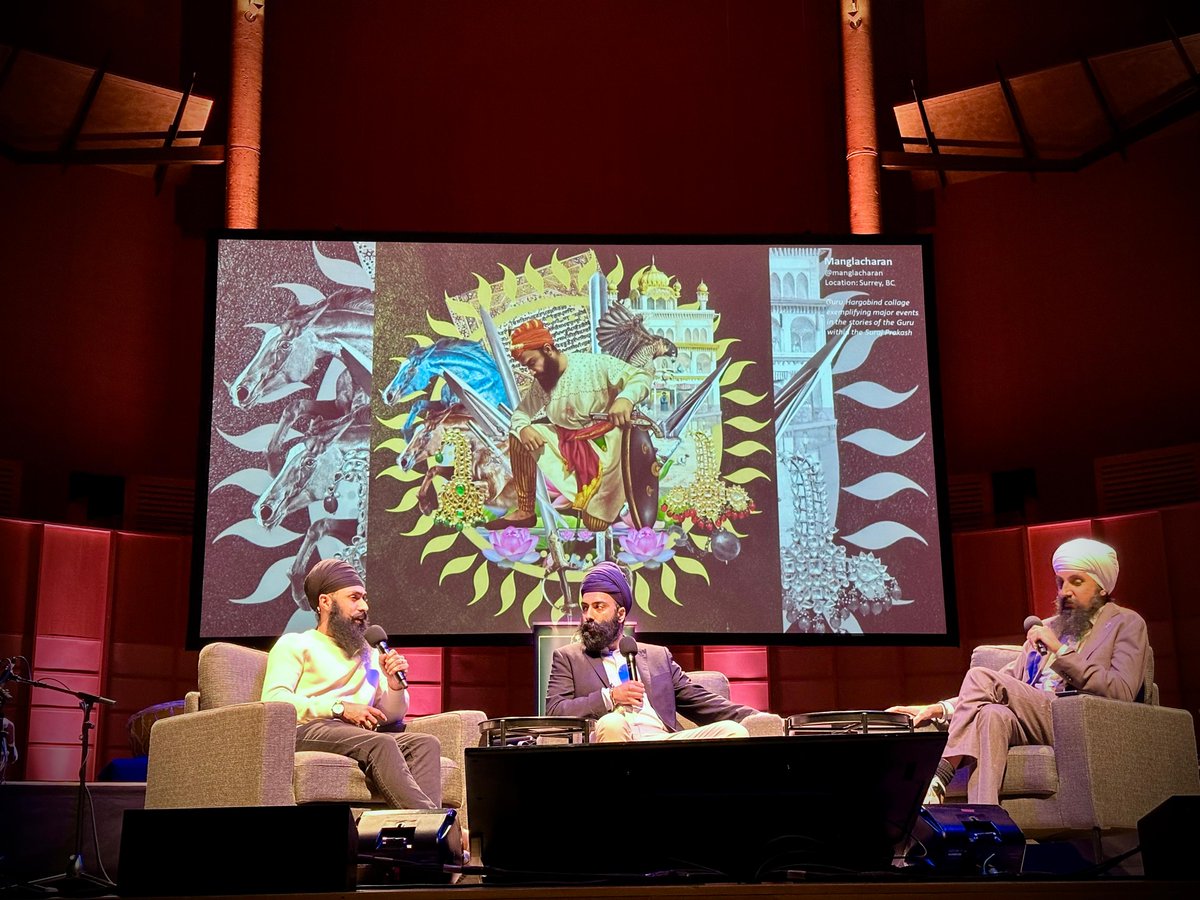 Jvala Singh (@jvalaaa) on Twitter photo Blossoming 2024 🌿
A truly special night - celebrating Suraj Podcast's 1,000,000 streams with <a href="/sikhheritageBC/">Sikh Heritage BC</a> and the trio of Eeshar Singh, Jeevan Singh, and Sirjin Singh.
Thank you to everyone who came out to enjoy the conversations and incredible performance! Blossoming 2024 🌿
A truly special night - celebrating Suraj Podcast's 1,000,000 streams with <a href="/sikhheritageBC/">Sikh Heritage BC</a> and the trio of Eeshar Singh, Jeevan Singh, and Sirjin Singh.
Thank you to everyone who came out to enjoy the conversations and incredible performance!