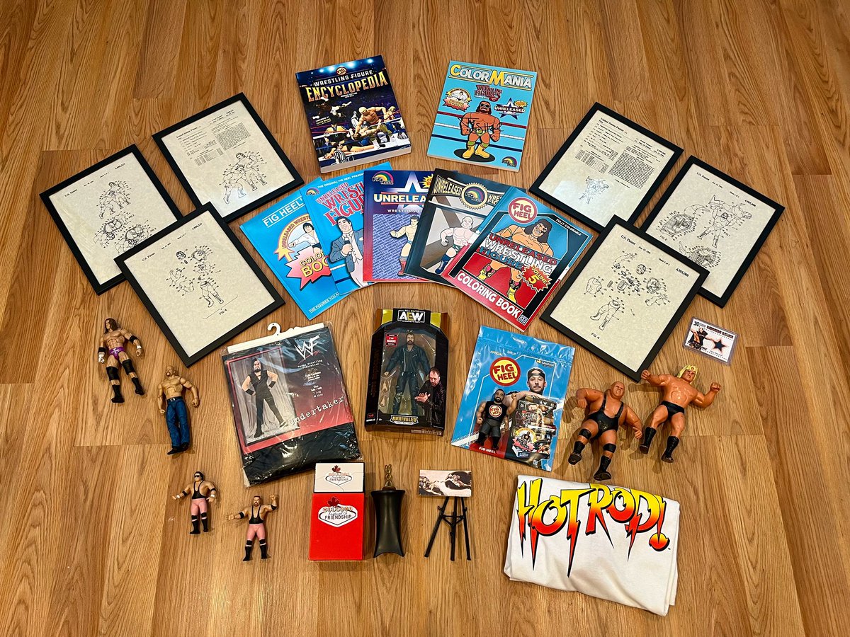 Going to have some unique items up for auction tomorrow at 1pm on Whatnot. Don’t miss it!

Join Whatnot @ WHATHEEL.com & get $15 to use!

#figheel #actionfigures #toycommunity #toycollector #wrestlingfigures #wwe #aew #njpw #tna