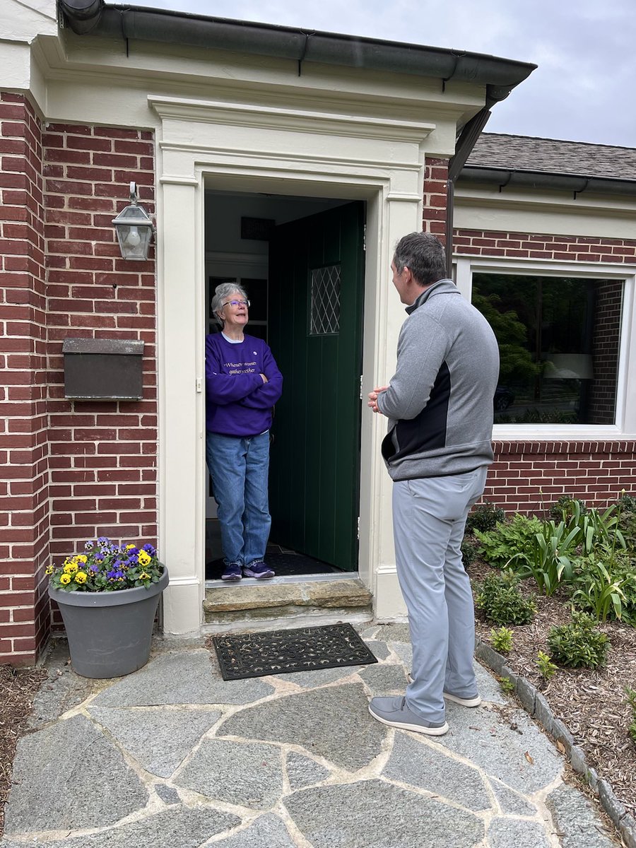Had a great time canvassing in Mount Washington this morning! No matter where you live — Baltimore City, Baltimore County, or Carroll County — we’re not taking a single vote for granted and will represent ALL of Maryland’s 2nd Congressional District.