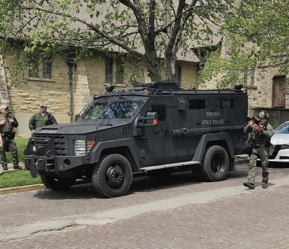 No healthcare, no housing, but cops got these to go after student anti-genocide protesters.