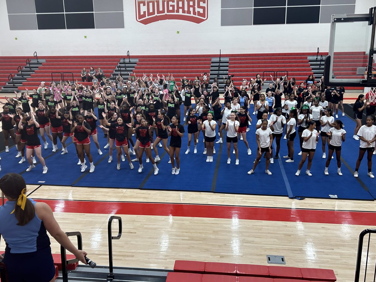 First ever, HISD Middle School Stunt Clinic! Super excited to see our programs excel. Thank you coaches for all of your hard work and dedication to your programs. We see you and we appreciate you! Thank you to Kelly Wells <a href="/HumbleISD_KMS/">Kingwood Middle</a> for organizing!
Coaches, share your videos!