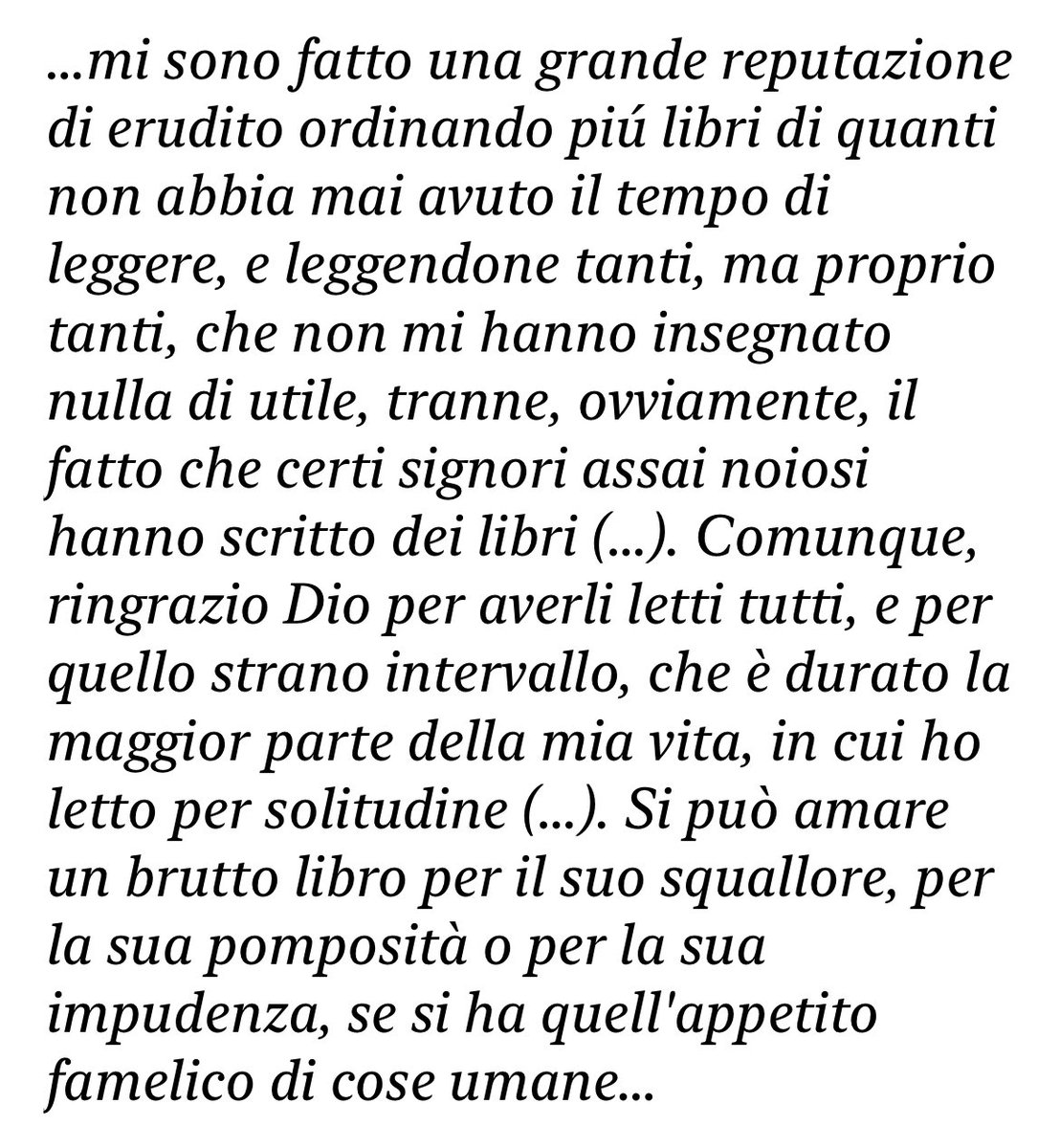 “…ordinando più libri di quanti non abbia mai avuto il tempo di leggere…” Gilead - Marilynne Robinson Trad. Eva Kampmann @Einaudieditore