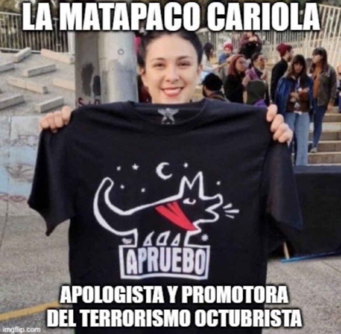 <a href="/KarolCariola/">Karol Cariola Oliva</a> Uds Diputada <a href="/KarolCariola/">Karol Cariola Oliva</a> son los principales responsables de lo que estamos viviendo como país… 😡

Imposible olvidar cómo se comportaron desde el Congreso, se acuerda?