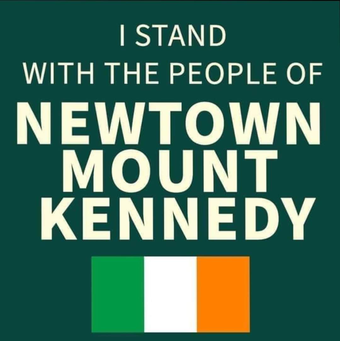 Anyone that has an issue with what i post on my personal page.. I'm sure you know where the blocked button is 👌
#IrelandBelongsToTheIrish 
#newtownmountkennedy 
#unitedtogether