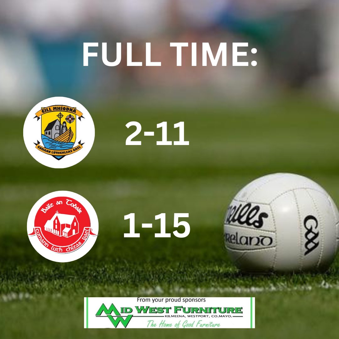 Full time score from Round 1 of the SFL Division 1B: @BallintubberCLG @MayoGAA