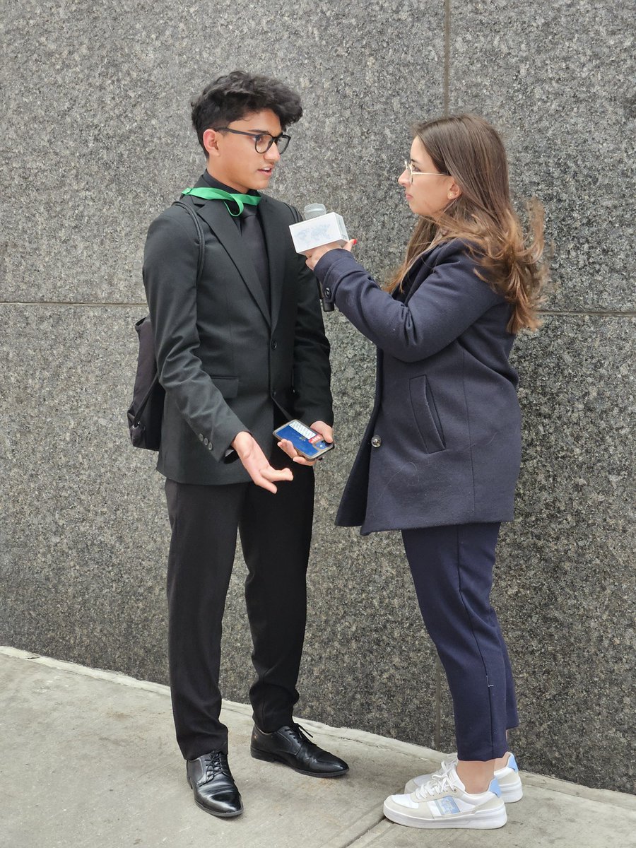 Interviewed @mun2024 <a href="/CardinalsLHS/">Lawrence High School</a>