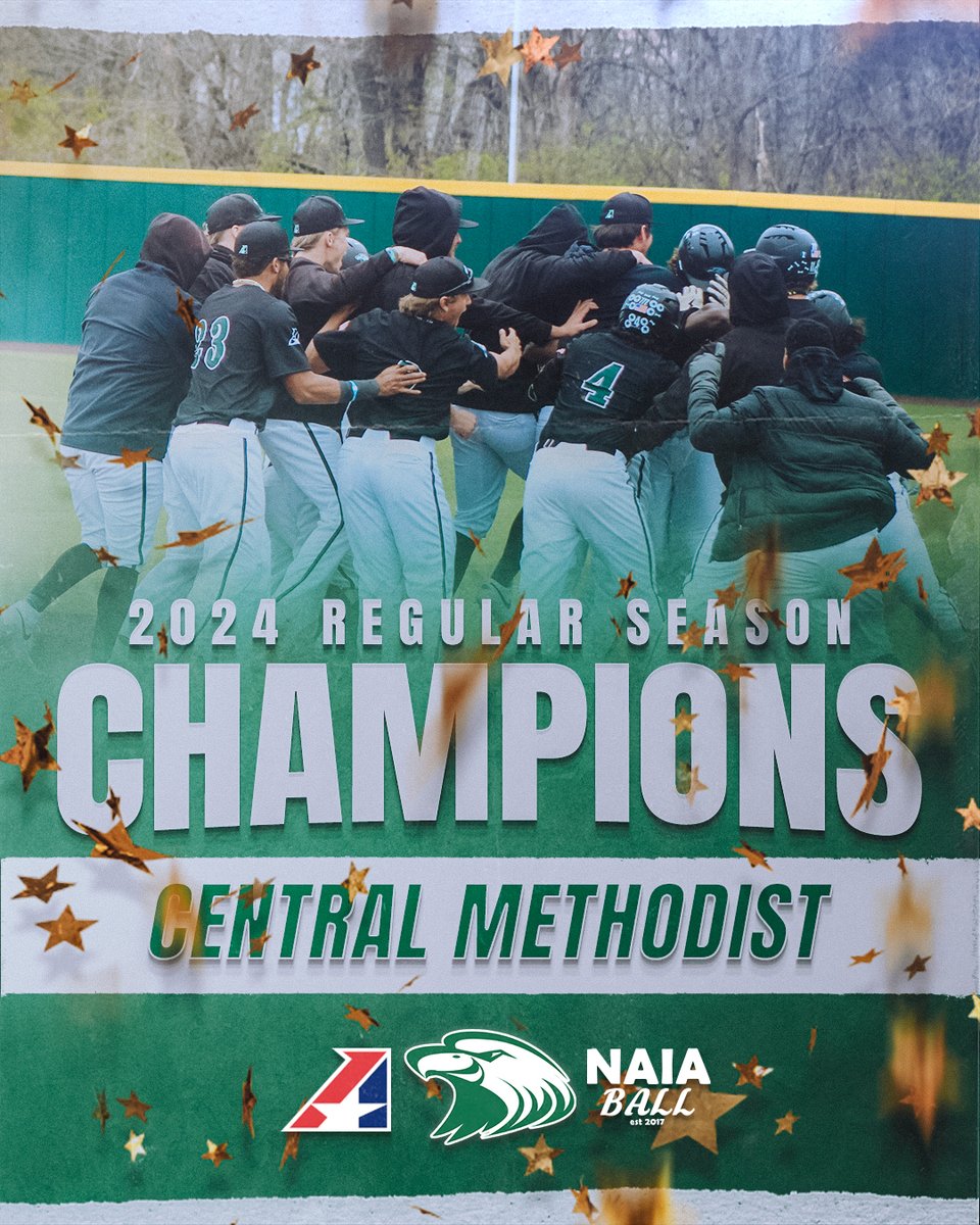NAIA Ball (@naiaball) on Twitter photo 🚨 #7 Central Methodist (42-7) claims their 6th Heart of America Conference Regular Season Title after defeating Culver-Stockton. The Eagles posted a 28-4 conference record sweeping 5 of 8 HAAC series this year! They will be the #1 seed heading into the <a href="/HeartSportsNews/">Heart of America Athletic Conference</a> 🚨 #7 Central Methodist (42-7) claims their 6th Heart of America Conference Regular Season Title after defeating Culver-Stockton. The Eagles posted a 28-4 conference record sweeping 5 of 8 HAAC series this year! They will be the #1 seed heading into the <a href="/HeartSportsNews/">Heart of America Athletic Conference</a>