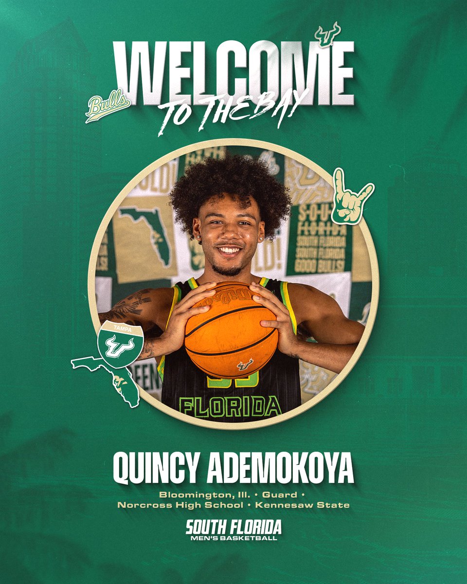 Welcome to The Bay @2kQuincy!! We're excited to have you join our family!! · Averaged 10.1 points per game · Shot 35.3 percent from 3-point range for his career at KSU #HornsUp🤘| #EDGE