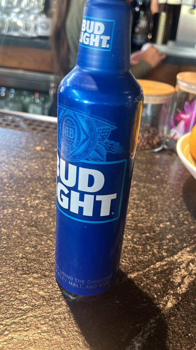 Housing a bud light and if you think that’s gay then you know what? I’m gay