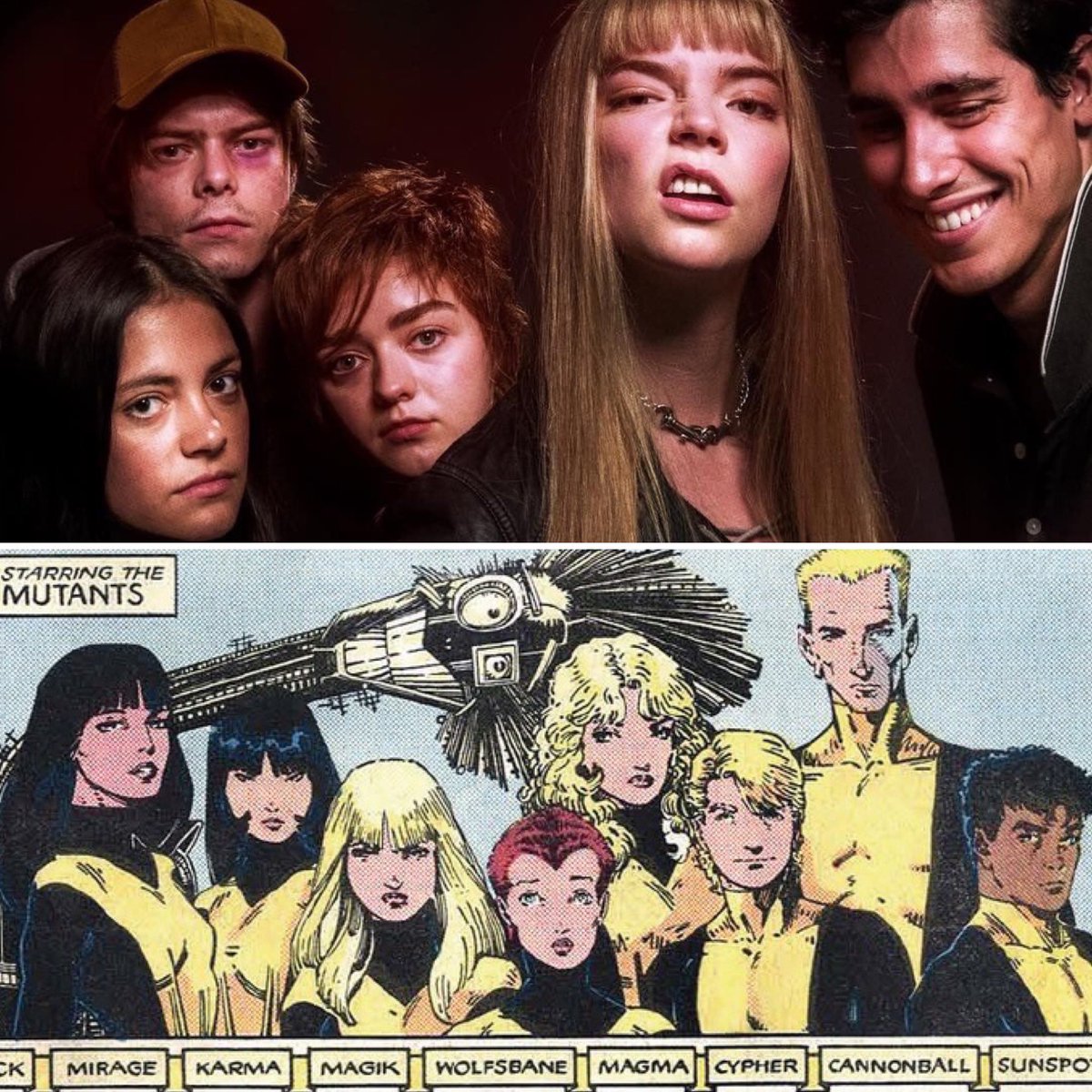 Dani • Sam • Rahne • Illyana • Roberto // #XMen #NewMutants