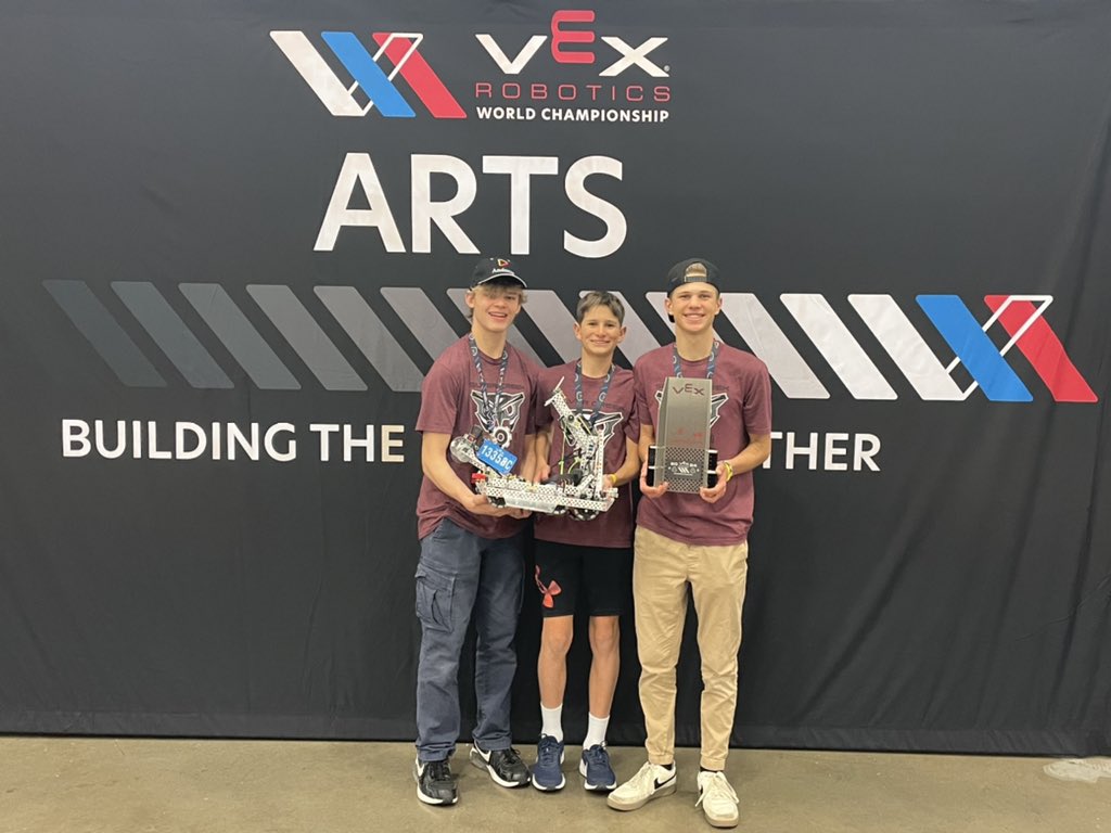karen norris (@kareneducator) on Twitter photo Collision ends the season as Division Finalists in Art Division at Worlds. <a href="/SilverCreek_HS/">Silver Creek High School</a> is extremely proud of these young men & their dedication. They are in the top 48 teams in the World. <a href="/SVVSDsupt/">Don Haddad</a> <a href="/SVVSD/">St. Vrain Valley Schools</a> <a href="/SCEdFoundation/">Silver Creek Education Foundation</a> <a href="/DPerfettiDeany/">Dina Perfetti-Deany</a> <a href="/ICSVVSD/">Innovation Center</a> <a href="/MrsDowning/">Alexandra Downing</a> <a href="/YagaRichter/">Yaga Richter</a> Collision ends the season as Division Finalists in Art Division at Worlds. <a href="/SilverCreek_HS/">Silver Creek High School</a> is extremely proud of these young men & their dedication. They are in the top 48 teams in the World. <a href="/SVVSDsupt/">Don Haddad</a> <a href="/SVVSD/">St. Vrain Valley Schools</a> <a href="/SCEdFoundation/">Silver Creek Education Foundation</a> <a href="/DPerfettiDeany/">Dina Perfetti-Deany</a> <a href="/ICSVVSD/">Innovation Center</a> <a href="/MrsDowning/">Alexandra Downing</a> <a href="/YagaRichter/">Yaga Richter</a>