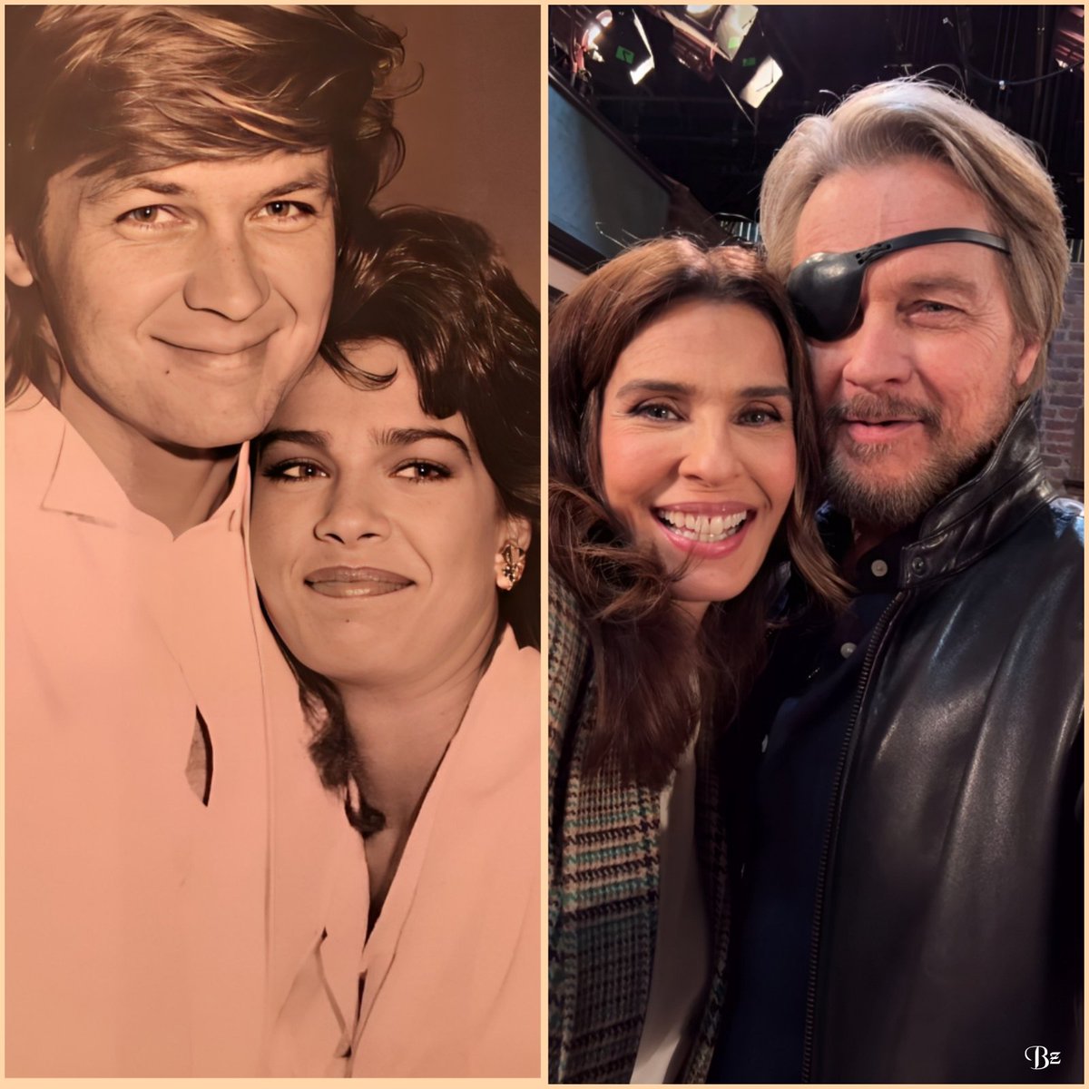 Time may pass by but certain people & their friendship will always remain beautiful💞⏳️💞
#DaysofourLives #Days #DOOL 
#StephenNichols #KristianAlfonso
#SteveJohnson #HopeBrady #Timeless