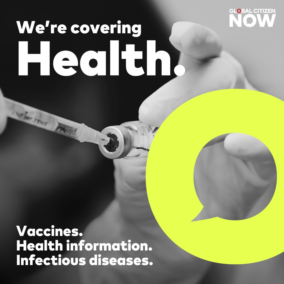 From vaccines, to health information, to infectious diseases – we’re talking all things health at #GlobalCitizenNOW on May 1 + 2.  Check out who will be joining us and what else we’ll be talking about: glblctzn.co/e/gcnow-24