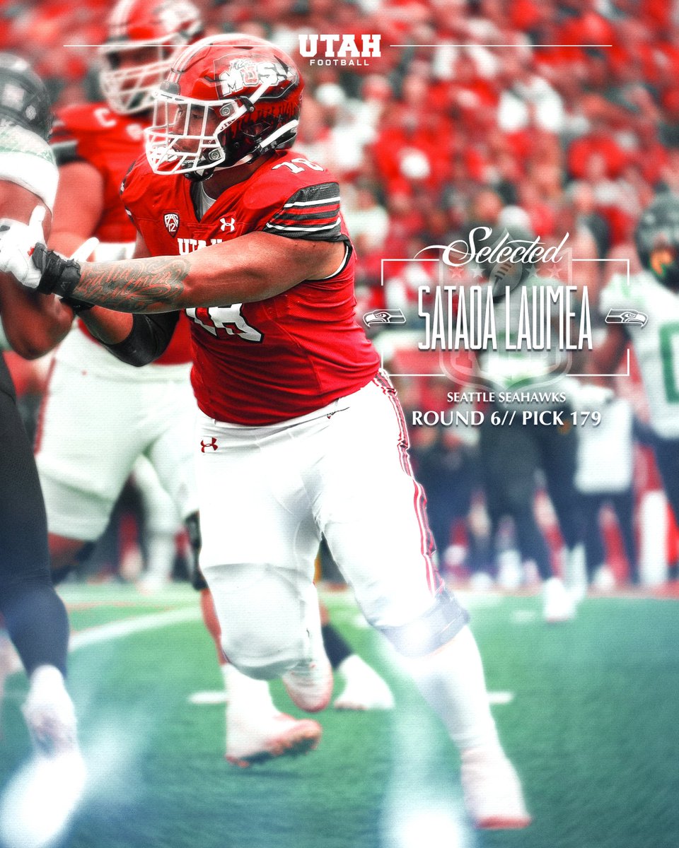 Utah Football (@utah_football) on Twitter photo Sataoa to Seattle 🙌
Let's go @LaumeaSataoa ‼️ <a href="/Seahawks/">Seattle Seahawks</a>
2024 #NFLDraft | April 25-27 | NFL Network/ESPN/ABC Sataoa to Seattle 🙌
Let's go @LaumeaSataoa ‼️ <a href="/Seahawks/">Seattle Seahawks</a>
2024 #NFLDraft | April 25-27 | NFL Network/ESPN/ABC