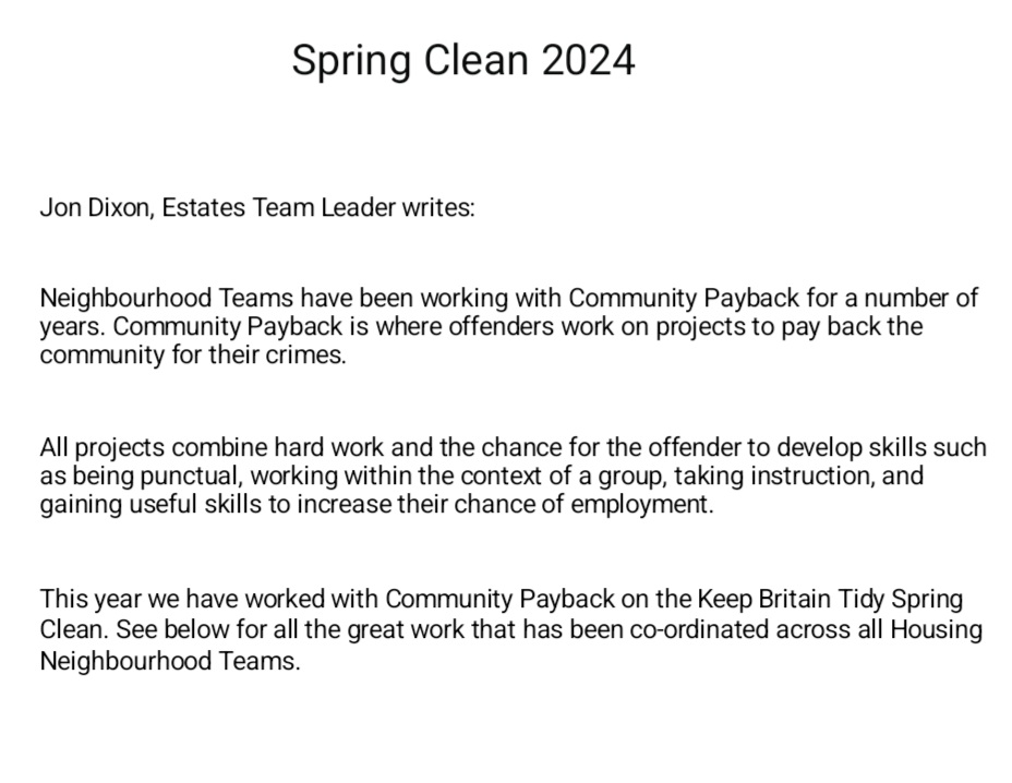 StavesGlyn's tweet image. Thanks to Sheffield Council for the overview on our partnership during the national spring clean with more areas around the city