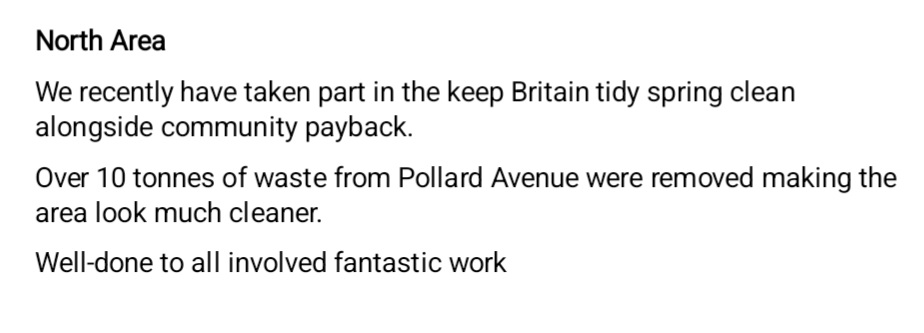 StavesGlyn's tweet image. Thanks to Sheffield Council for the overview on our partnership during the national spring clean with more areas around the city