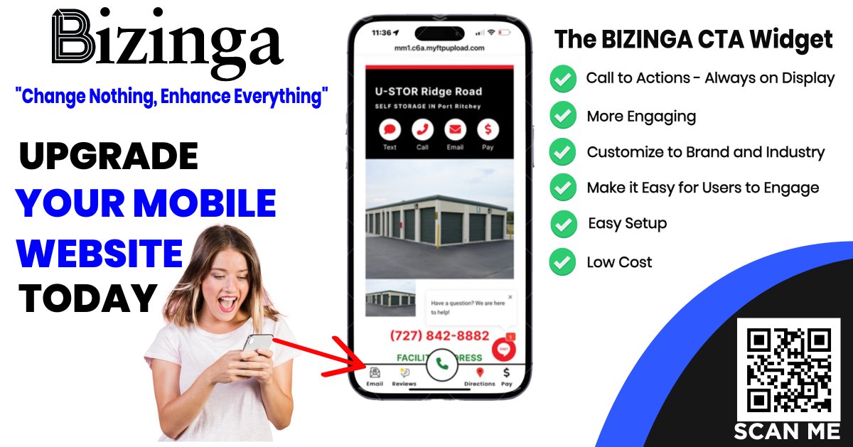 BizingaAI's tweet image. Supercharge your website conversion rates with Bizinga CTA Widget. Turn visitors into loyal customers. Say goodbye to missed opportunities. Try it now and watch your business thrive! #Bizinga #CTAWidget #ConversionBoost