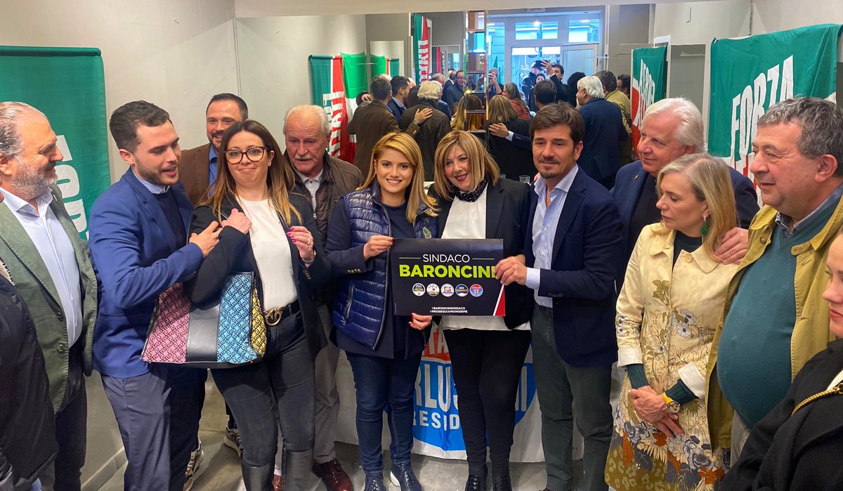 📍Montecatini. A sostegno del candidato sindaco del centrodestra @lucabaroncini85 e della lista di @forza_italia alle elezioni comunali dell’8-9 giugno. Anche qui scegliamo il buongoverno e la competenza, votiamo 🗳️ @forza_italia! #Amministrative2024