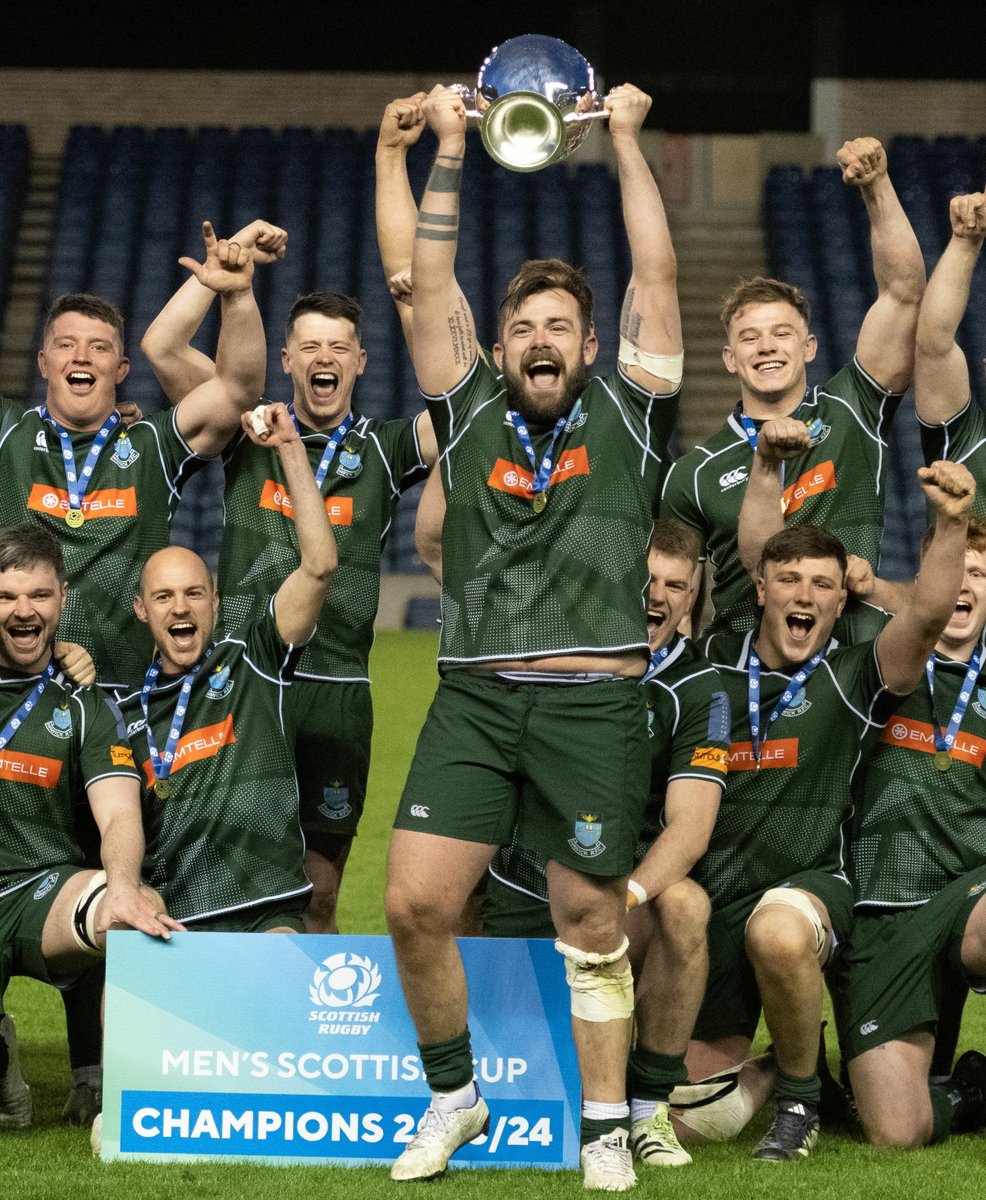 Scottish Cup retained 🏆

Edinburgh Accies pushed them all the way, but it is Hawick that emerge 32-29 winners.