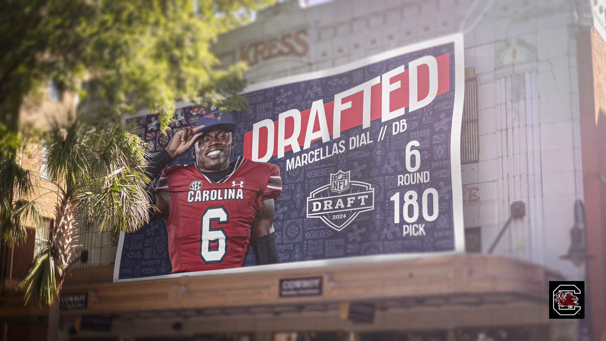 LET’S GO!! @DialMarcellas is headed to the @Patriots!
