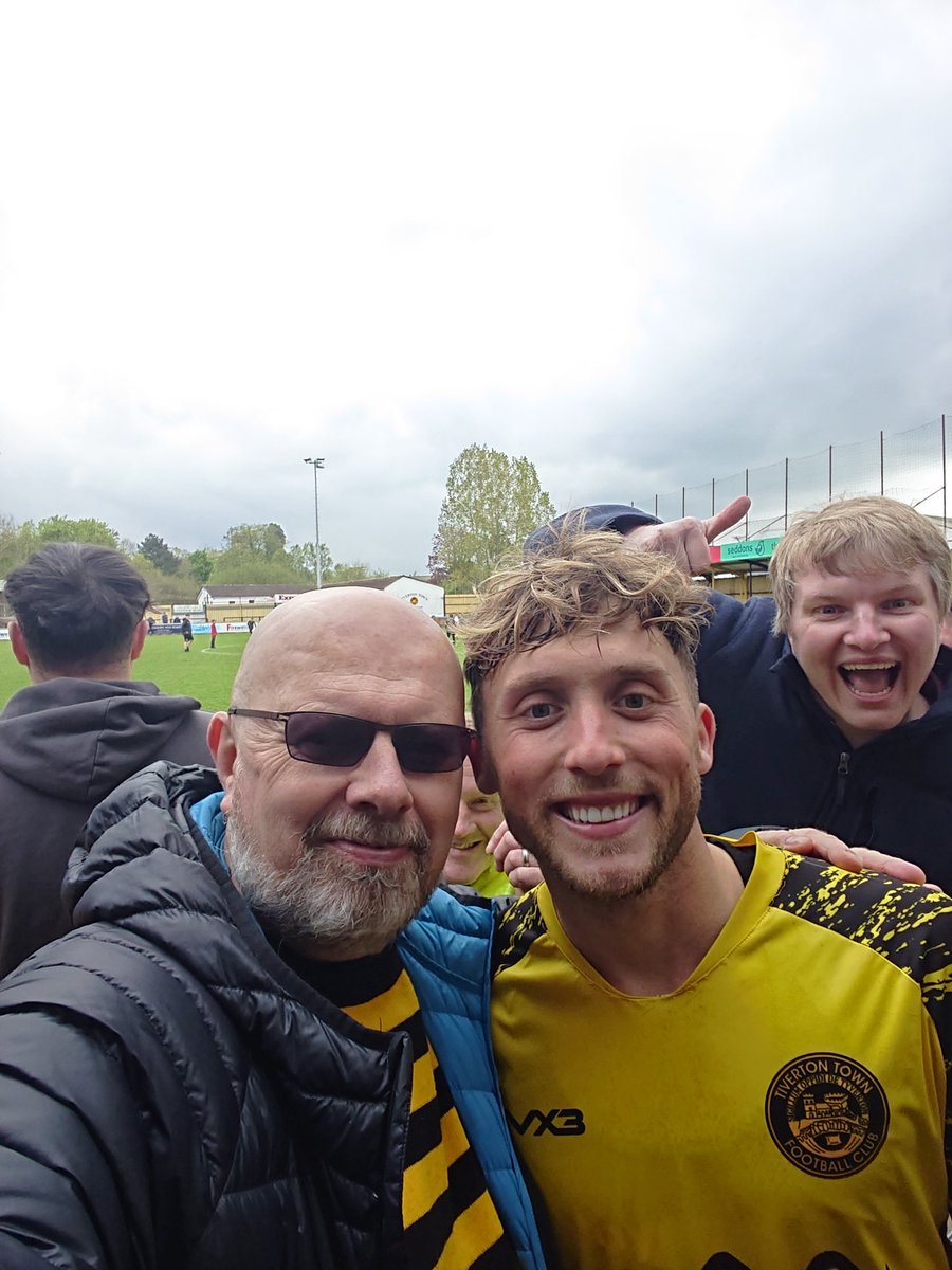 Well thats probably been the toughest season I have experienced in non league but we held it together over a very tricky & challenging 9 months @tivertontownfc & have finished in a good place A big thank you to all our fans,volunteers & the Board who have kept the faith 💛🖤#COYY