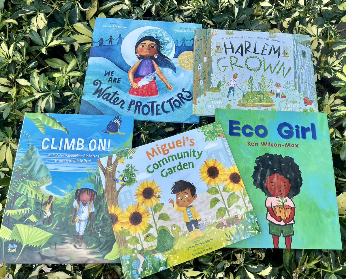 🌏Happy Earth Week! 🌏 We delivered 200 books this week including these year-round favorites promoting Earth-friendly behavior! #EarthDay #EarthWeek #diversekidlit #GiveKidsBooksLikeMe