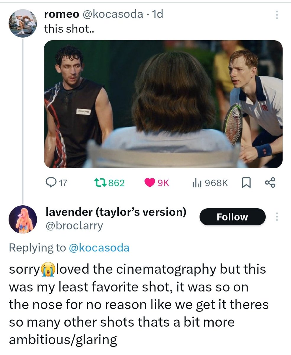 Swiftie has an opinion about art being too on the nose