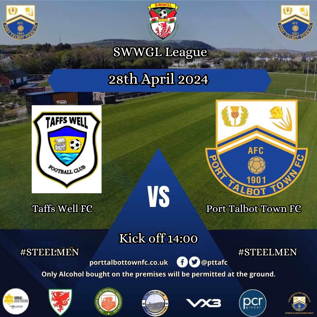 Our ladies team are back on the road tomorrow as they travel to @Taffswellfc for their @swwgl fixture.

Good luck to the whole squad 💙

#SteelWomen