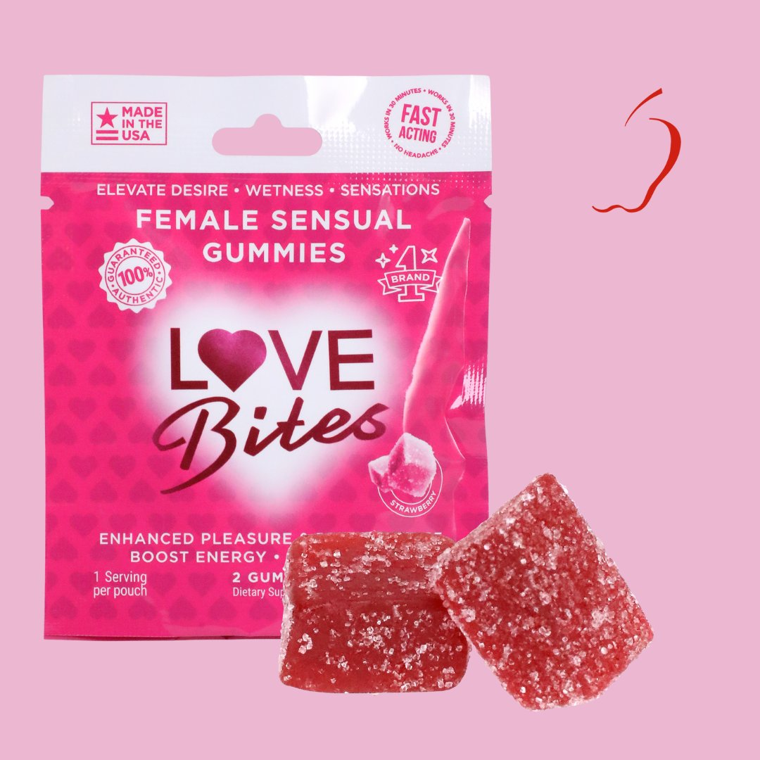 Love Bites Female Enhancement Gummies 2 Ct. bit.ly/3TUnleash the power of passion with Love Bites Female Enhancement Gummies. Your date nights will never be the same! Order yours now: bit.ly/3Tsxat0 🔥
