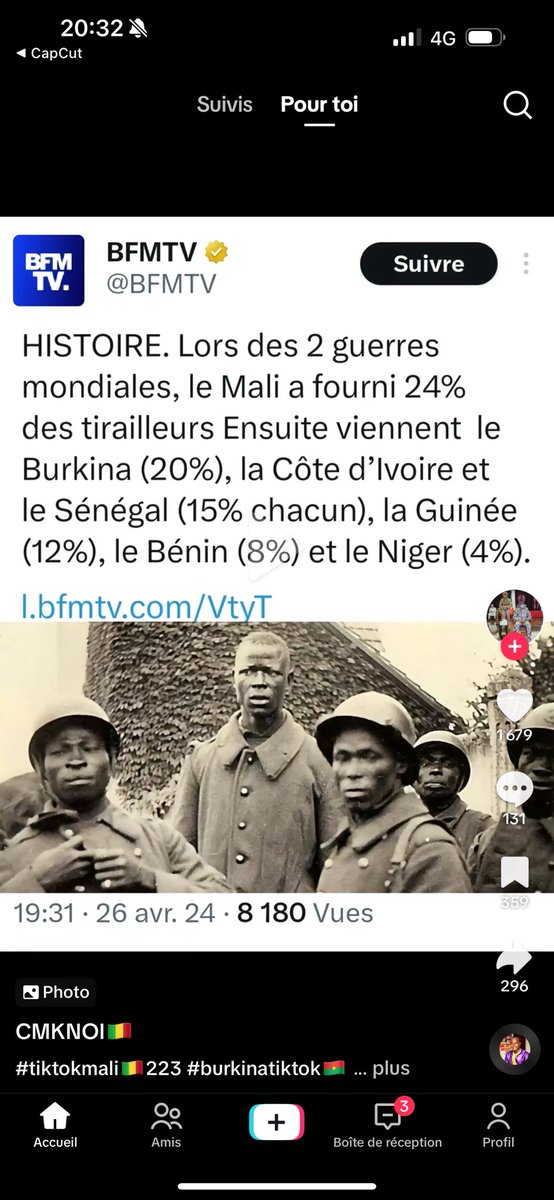 Mais dans ce cas pourquoi les tirailleurs sénégalais ? #tirailleurs #mali #Senegal