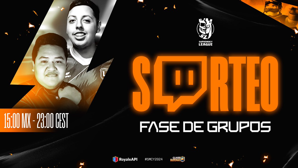 Supremacy League (@cr_supremacy) on Twitter photo ๐ ๐๐๐๐๐ ๐๐๐๐ ๐ก
EN MENOS DE 1 HORA!!!!! Desde el canal de <a href="/kevincito_CR/">Kevincito</a> se estarรก presentando el sorteo de los 2 grupos que conformarรกn la fase regular de la liga. ยฟHabrรก grupo de la muerte? ยฟSerรก nuestra รบltima ediciรณn? ยกNO SE LO PIERDAN ๐ฟ!
โฐ: 21:00 UTC - 15:00 ๐ฒ๐ฝ ๐ ๐๐๐๐๐ ๐๐๐๐ ๐ก
EN MENOS DE 1 HORA!!!!! Desde el canal de <a href="/kevincito_CR/">Kevincito</a> se estarรก presentando el sorteo de los 2 grupos que conformarรกn la fase regular de la liga. ยฟHabrรก grupo de la muerte? ยฟSerรก nuestra รบltima ediciรณn? ยกNO SE LO PIERDAN ๐ฟ!
โฐ: 21:00 UTC - 15:00 ๐ฒ๐ฝ