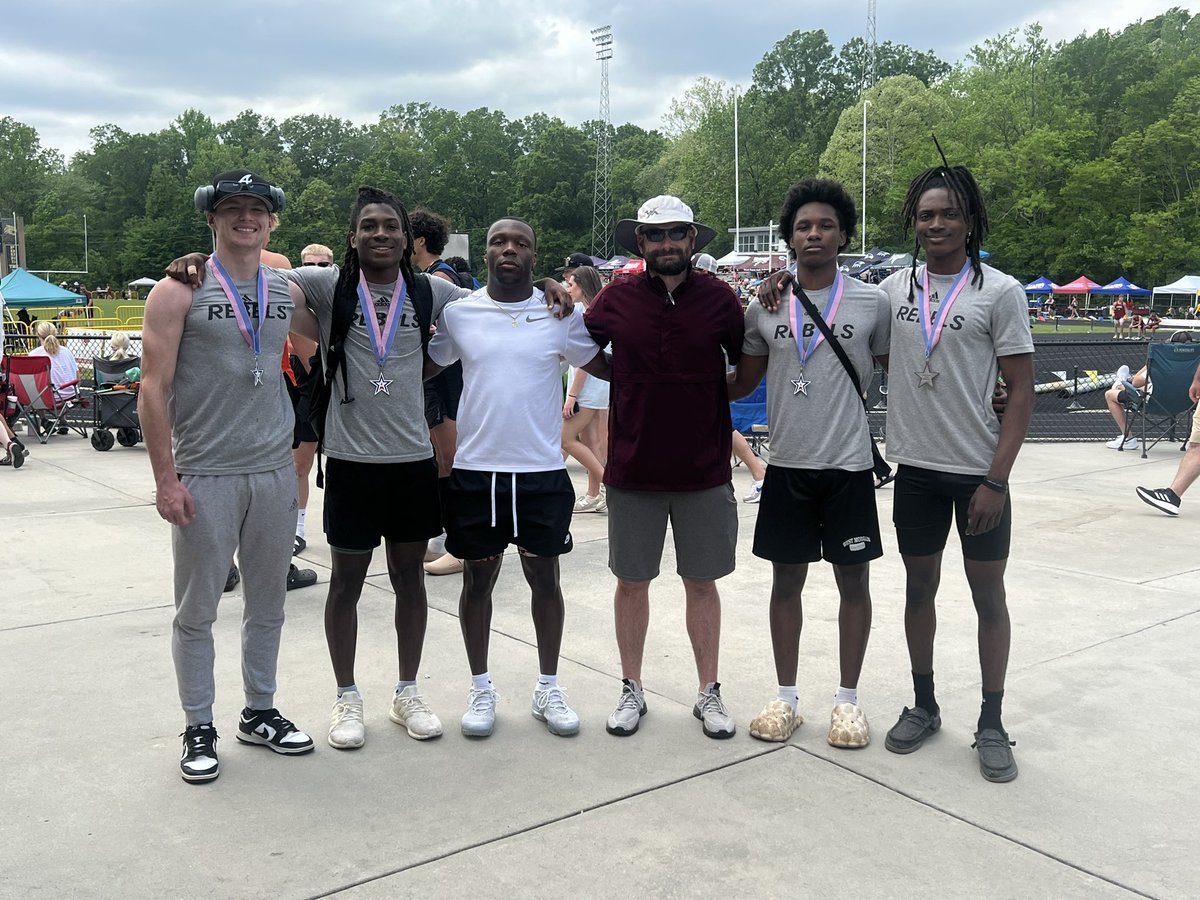 Marshela Segars (@marshelasegars) on Twitter photo STATE BOUND <a href="/WestMorganHS/">West Morgan High School</a>
Track & Field 4 X 100 #GoRebels
#PurposeInTheProcess #RebelNation
<a href="/DrewNPhillips/">Drew Phillips</a> <a href="/Lou__Segars/">Lou Segars</a> <a href="/JalenFletcher3/">Jalen fletcher</a> <a href="/Ty_Mo11/">Ti’Airrius Mosley</a> <a href="/BurgessMaury/">JB4</a> <a href="/Mjohnson24_/">MaCarri Johnson</a>
<a href="/DD_DavidElwell/">David Elwell</a> <a href="/CalebSuggs2/">Caleb Suggs</a> STATE BOUND <a href="/WestMorganHS/">West Morgan High School</a>
Track & Field 4 X 100 #GoRebels
#PurposeInTheProcess #RebelNation
<a href="/DrewNPhillips/">Drew Phillips</a> <a href="/Lou__Segars/">Lou Segars</a> <a href="/JalenFletcher3/">Jalen fletcher</a> <a href="/Ty_Mo11/">Ti’Airrius Mosley</a> <a href="/BurgessMaury/">JB4</a> <a href="/Mjohnson24_/">MaCarri Johnson</a>
<a href="/DD_DavidElwell/">David Elwell</a> <a href="/CalebSuggs2/">Caleb Suggs</a>