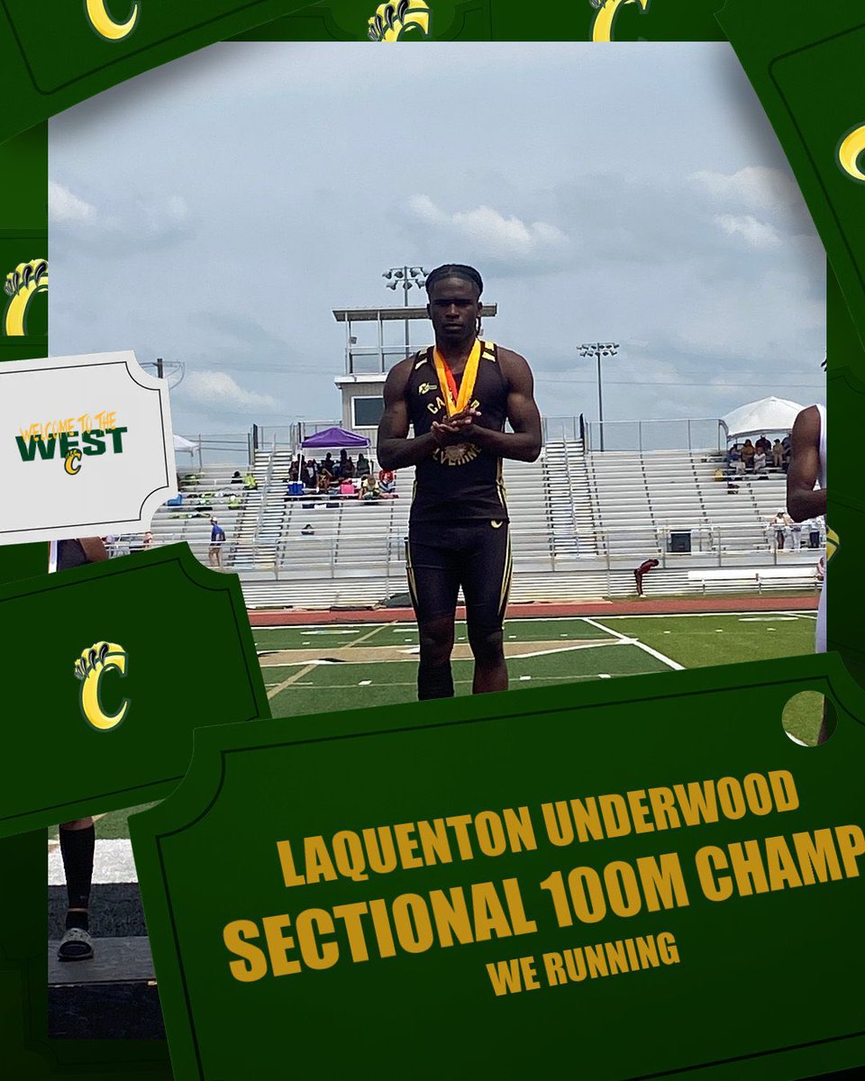 Congrats to @laquenton17 headed to the State 100m Finals