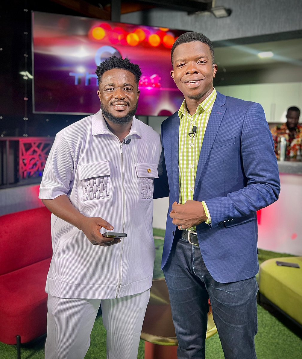 @pk_koomsonn was joined by the 'Hewale Lala' hitmaker, @perezmusik233 , for an exciting chat on Citi TV! In regards to his upcoming event dubbed ‘Display the Move 3.0 Live Worship’