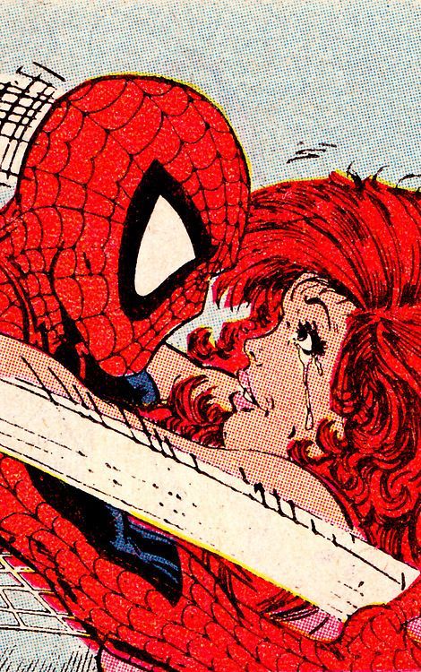 #spiderman & #maryjanewatson artwork by #toddmcfarlane