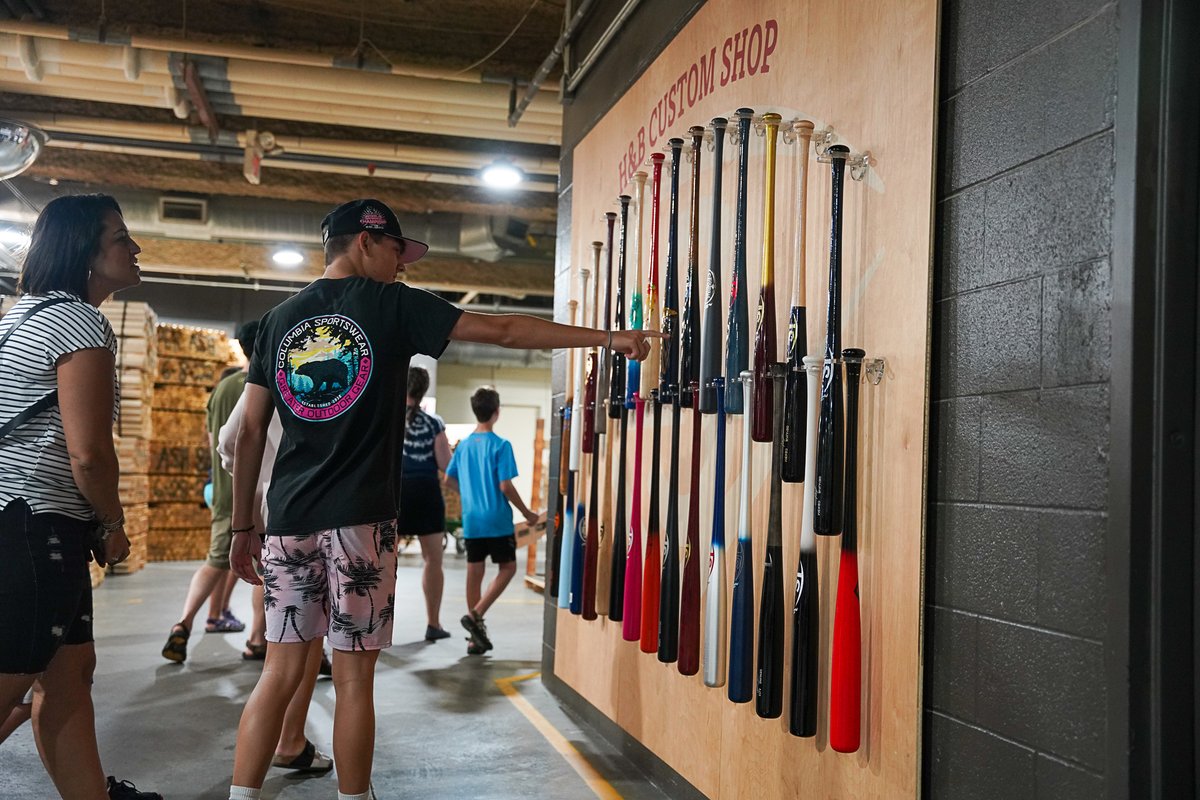A world of bat-making and #BaseballHistory, all in one convenient stop! #SluggerMuseum #Baseball #GoToLouisville