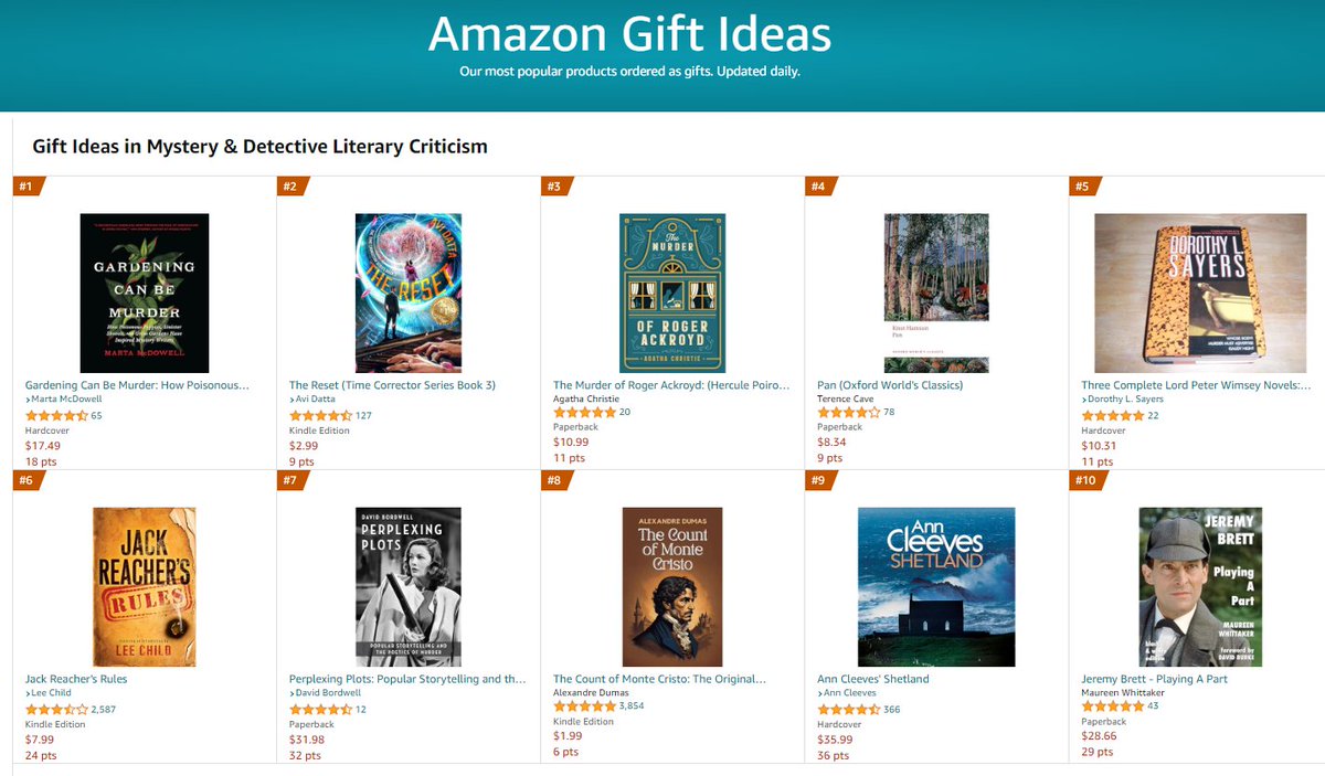 #TheReset has become #2 among the most popular products ordered as gifts among books worldwide. amazon.com/dp/B0CP7K77M1/
#timetravel #scifi #indieauthor #WritingCommmunity #writerscommunity #selfpromosaturday <a href="/BublishMe/">Bublish</a> <a href="/KirkusReviews/">Kirkus Reviews</a> <a href="/PrairiesReview/">theprairiesbookreview</a> <a href="/booklife/">BookLife</a>