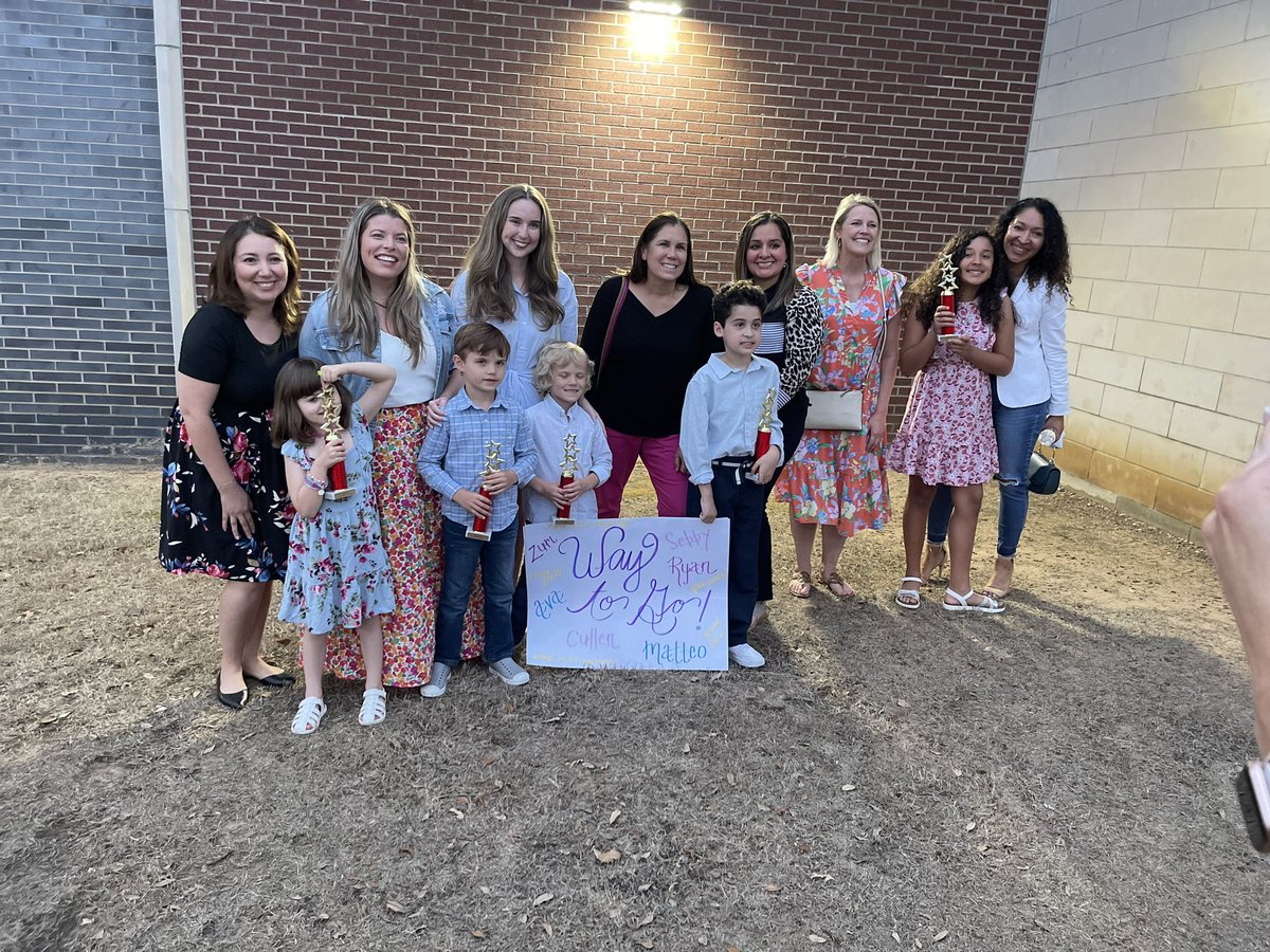This past week was one of the best! We had two events that showcased the good things that are happening <a href="/HicksElementary/">Hicks Elementary</a>! Our incredible campus TOY and our wonderful students were recognized at the LISD awards banquet and ESSP Ceremony, respectively. So deserved! #BetheONE 💙🤍🐺
