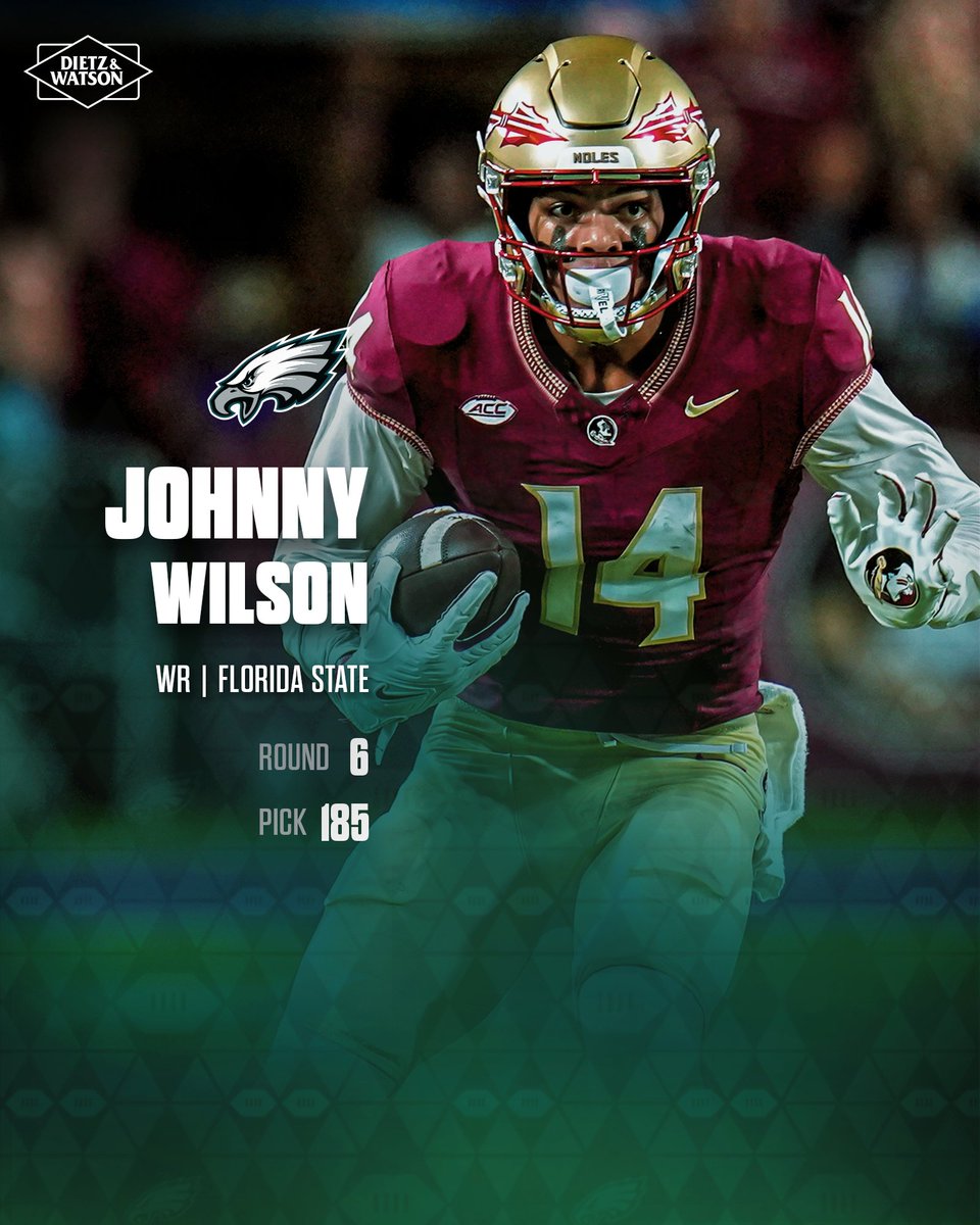 Philadelphia Eagles (@eagles) on Twitter photo Here comes Johnny‼️
<a href="/DietzandWatson/">Dietz & Watson</a> | #FlyEaglesFly Here comes Johnny‼️
<a href="/DietzandWatson/">Dietz & Watson</a> | #FlyEaglesFly