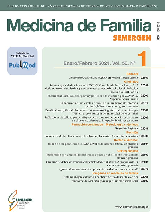 📰La REVISTA Medicina de Familia-SEMERGEN publica artículos originales, revisiones, casos clínicos, guías de práctica clínica y otros contenidos relevantes para la práctica médica en este ámbito.

¡ Envía tus artículos!

#RevistaSEMERGEN #Investigación #AtenciónPrimaria