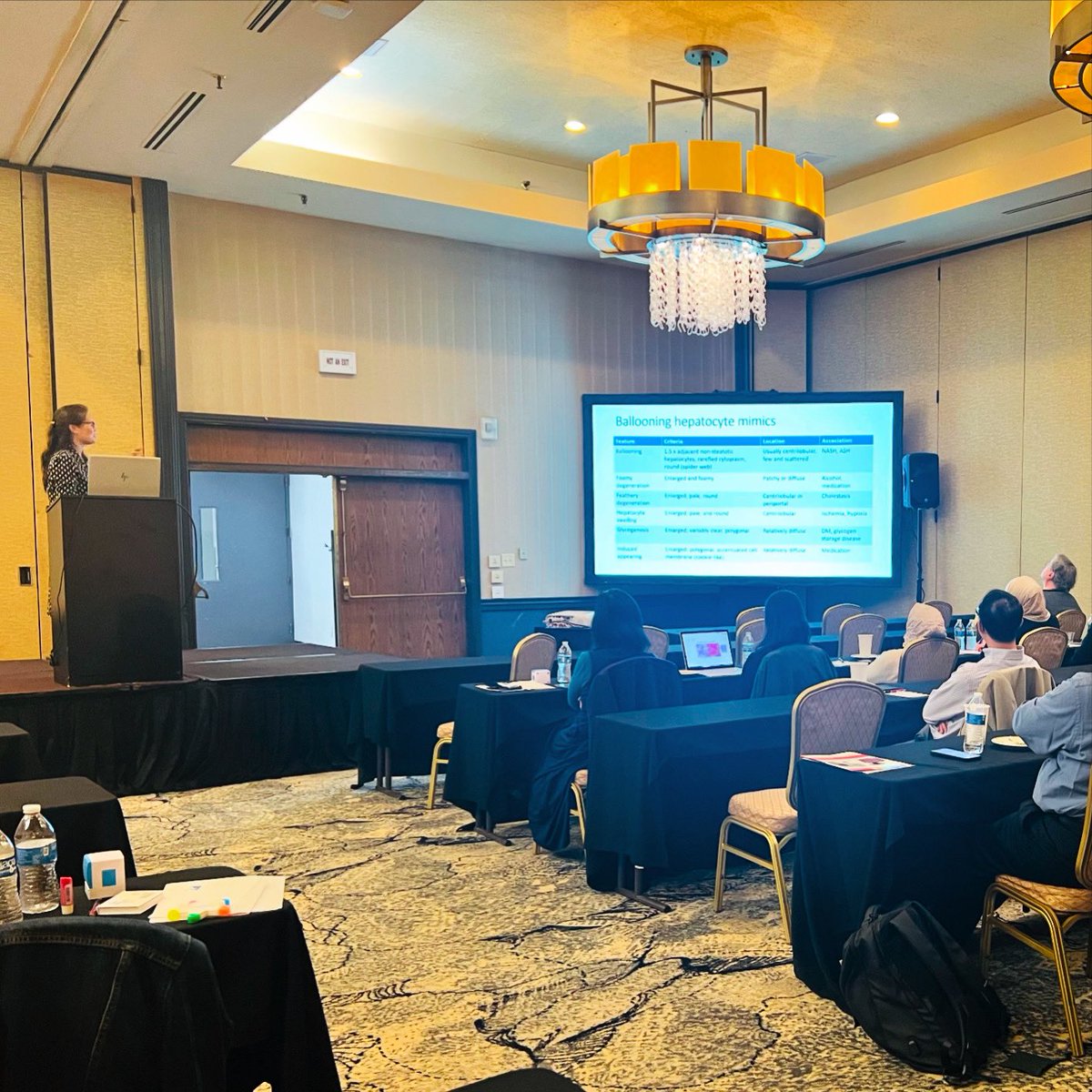 Indiana Association of Pathologists (@indianapath) on Twitter photo Dr. Liu, @wusm_pathology Dir. of GI Hepatobiliary, and Pancreatic Pathology, is presenting on Pathology of Fatty Liver Disease at the 74th <a href="/IndianaPath/">Indiana Association of Pathologists</a> 2024 Spring Slide Seminar! #gipath #liverpath Dr. Liu, @wusm_pathology Dir. of GI Hepatobiliary, and Pancreatic Pathology, is presenting on Pathology of Fatty Liver Disease at the 74th <a href="/IndianaPath/">Indiana Association of Pathologists</a> 2024 Spring Slide Seminar! #gipath #liverpath