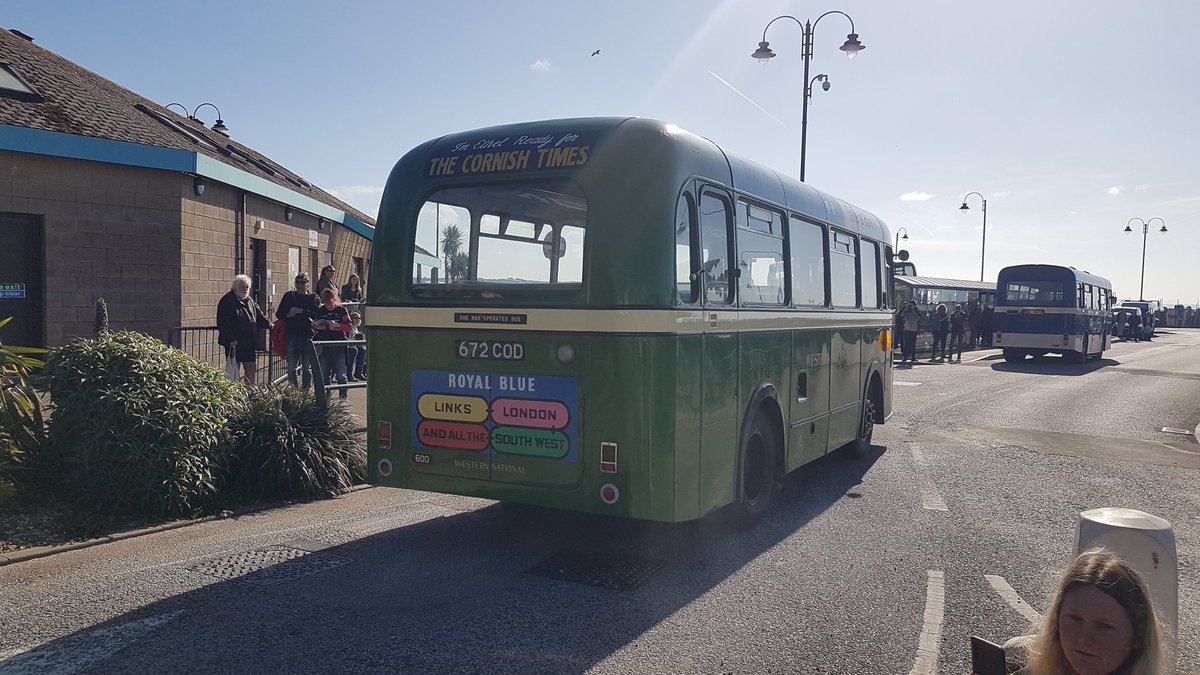 Western National Eastern Coach Works Bristol SU at the Penzance Running Day last Sunday