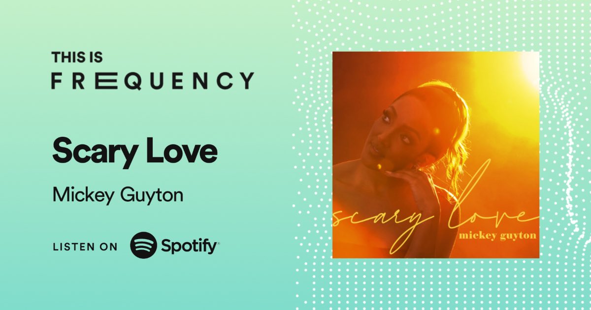 Thank you, @Spotify! ❤️ Listen to #ScaryLove on This Is Frequency. strm.to/MGScaryLoveThi…