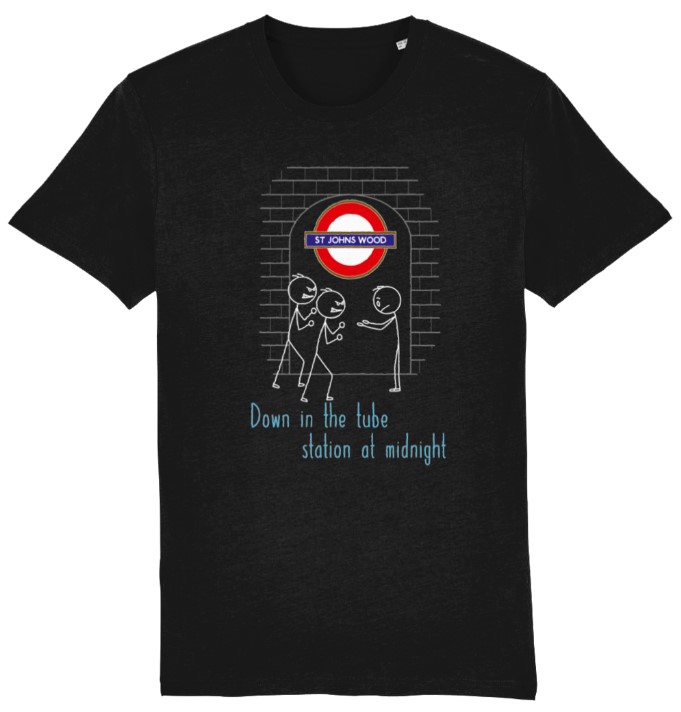 Had the urge to design tonight. I haven't got very far, but I did come across this design that I was so proud of. When designing this, I learnt that the train audio was from St Johns Wood station, so had to include it.