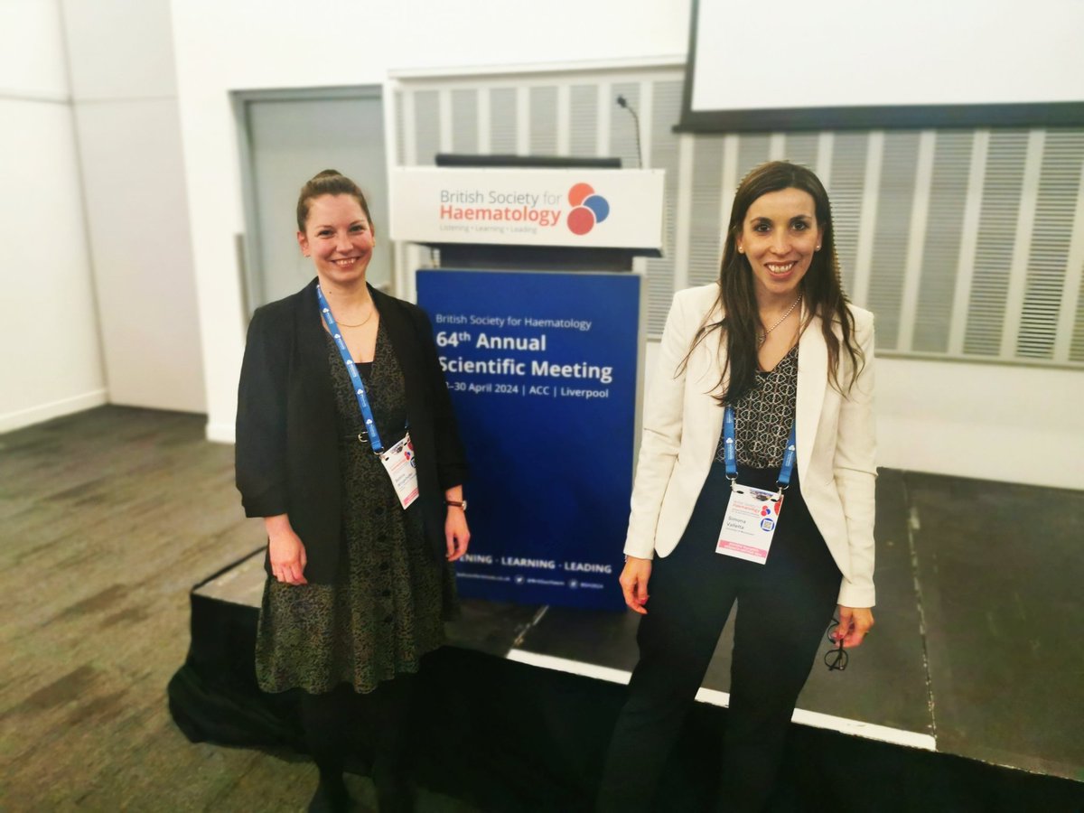 Thank you all for the fantastic meeting! Special thanks to @drnborges @Bill_G_Grey for involving me in the organization!I loved it!🤣♥️ @BritSocHaem @EHA_Hematology @young_eha @OfficialUoM #BSH2024