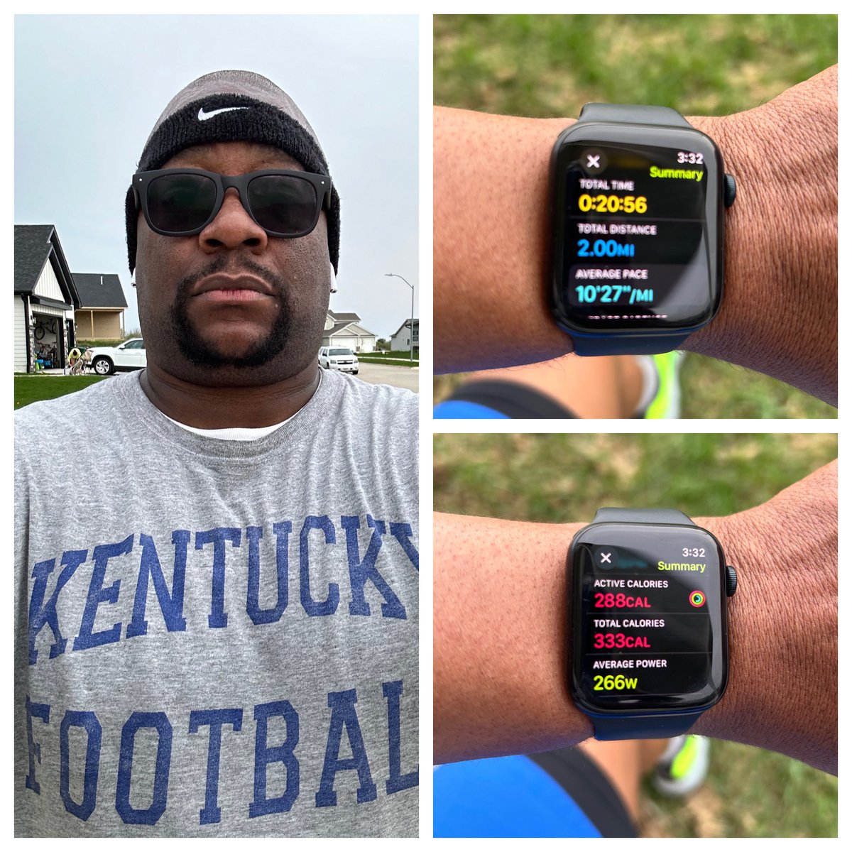 TBrown_80's tweet photo. Dodging severe weather to get a run in. #RunTCB https://t.co/f3wZRRfk45