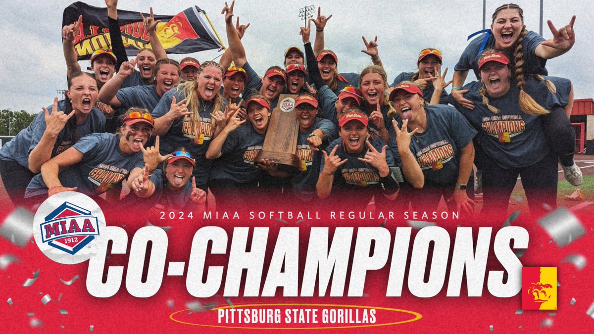 𝑴𝑰𝑨𝑨 𝑪𝑶-𝑪𝑯𝑨𝑴𝑷𝑰𝑶𝑵𝑺 🏆🎊 Congratulations to @Gorilla_SFB on clinching a share of the 2024 regular season title! #BringYourAGame