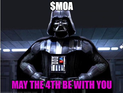 TICKER: $MOA
LAUNCH DATE: MAY 4TH 

#Solana #cryptocurrencies